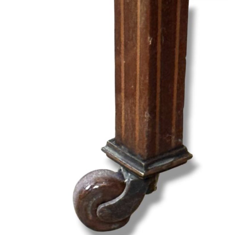 Edwardian Inlaid Mahogany Desk - Image 19