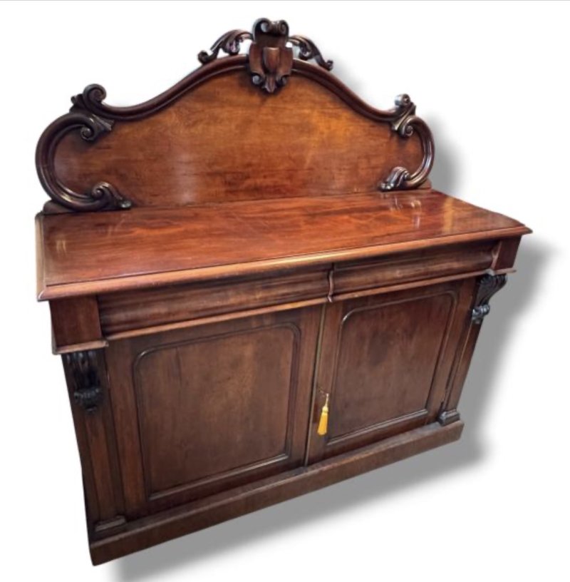 Victorian Mahogany Chiffonier - Image 8