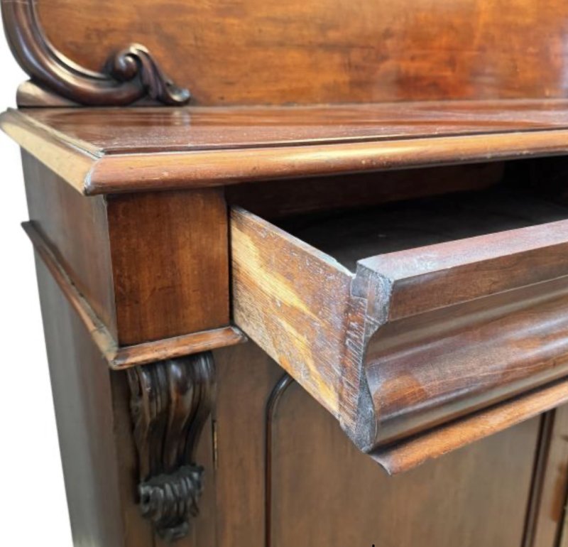 Victorian Mahogany Chiffonier - Image 9