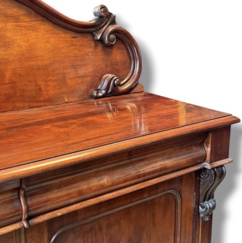 Victorian Mahogany Chiffonier - Image 10
