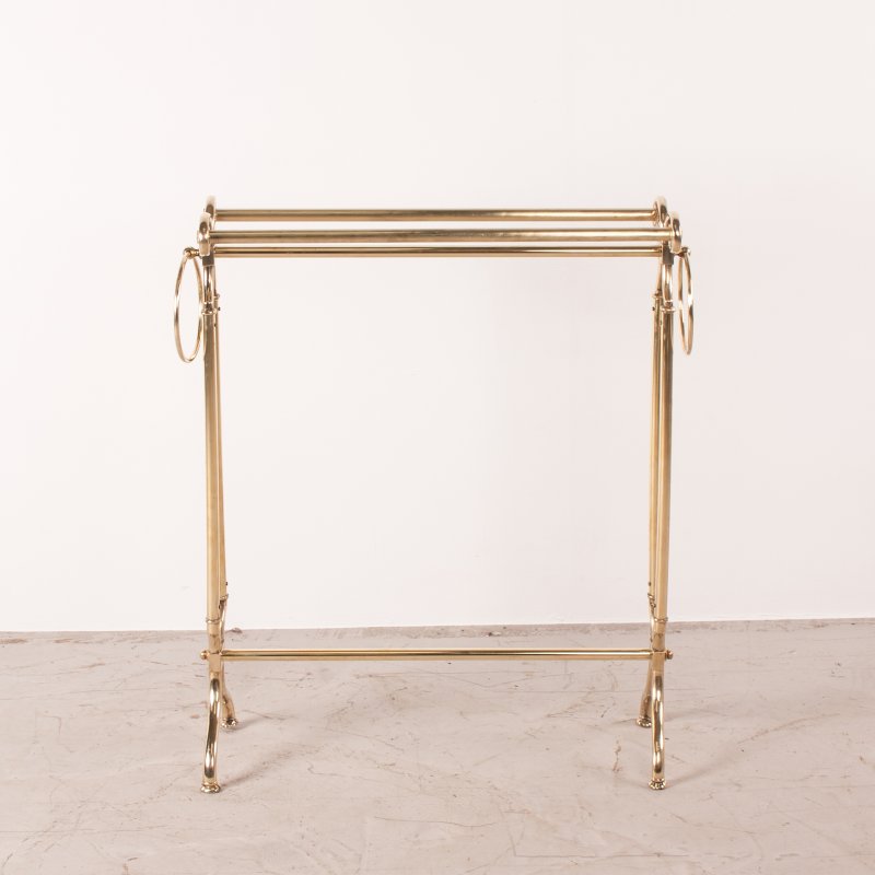 Good Quality Continental Brass Towel Rail - Image 2