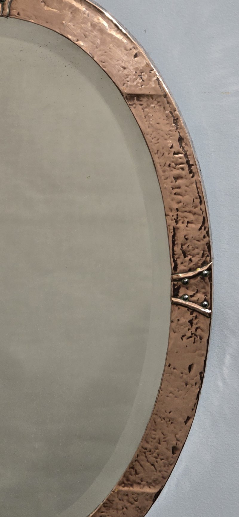 Art and Crafts Copper Mirror - Image 4