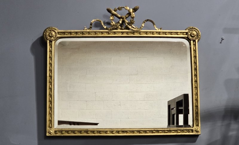 Wonderful Victorian Gilt Mirror - Image 7