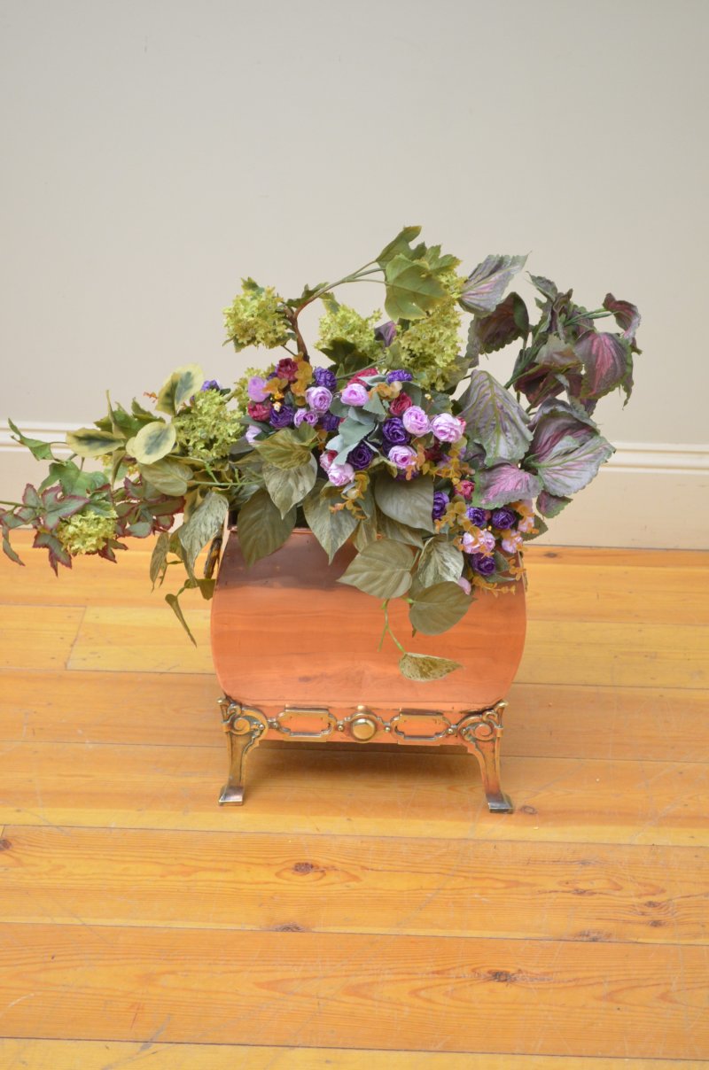 Art Deco Coal Bin Or Log Bucket Planter - Image 10