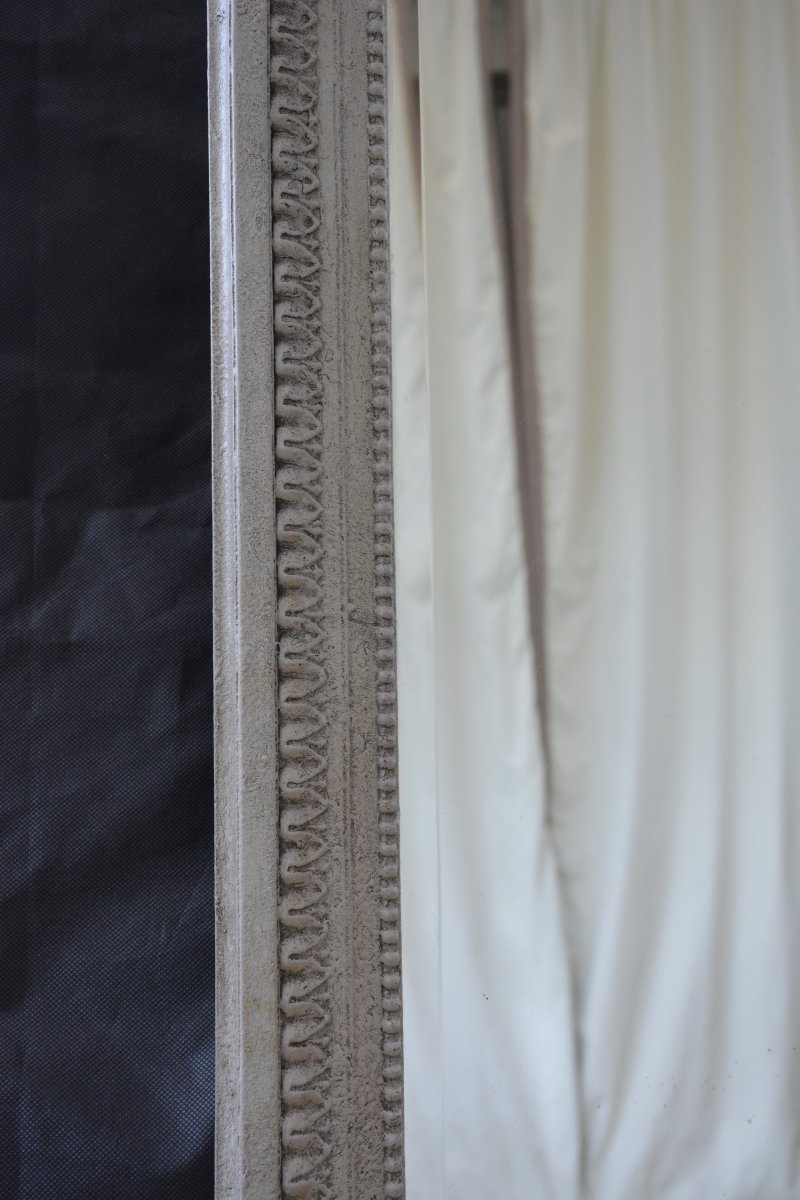 French Antique Wall Mirror H140cm - Image 13