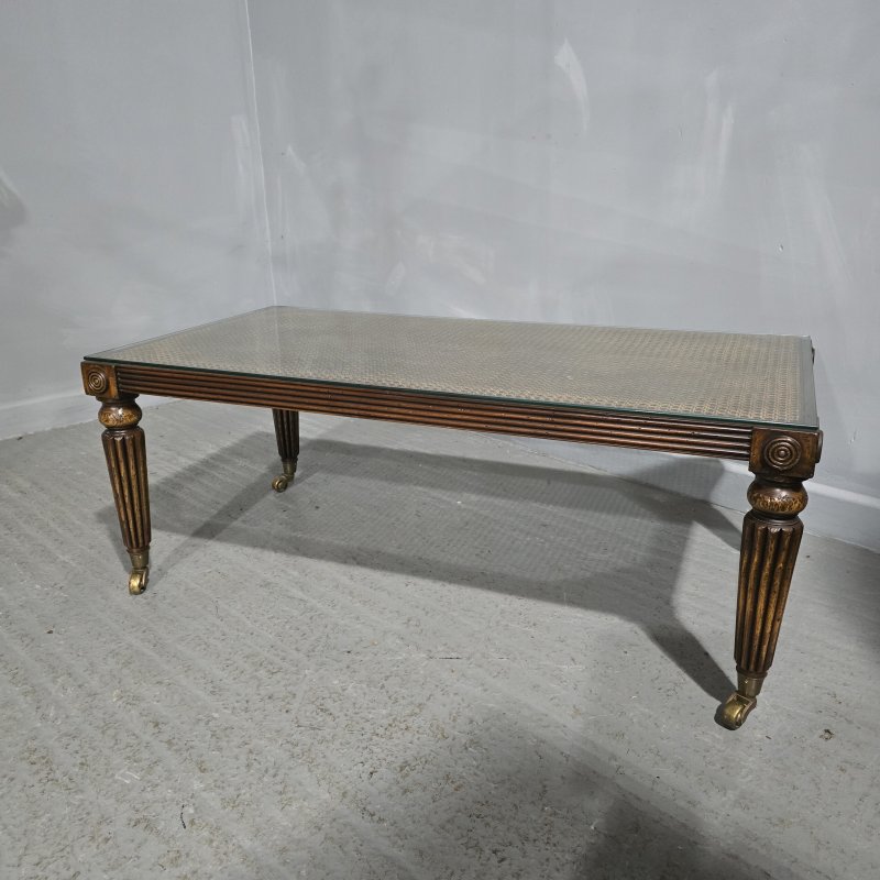 Regency Mahogany Coffee Table