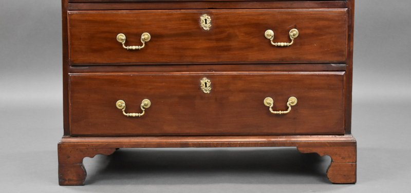 George III Mahogany Bachelors Chest - Image 7