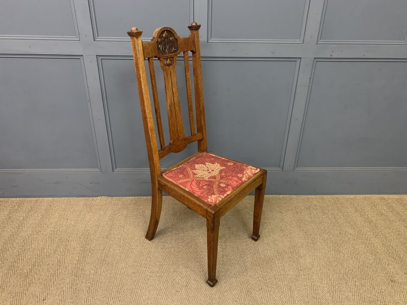 Set of 8 Arts and Crafts Dining Chairs - Image 6