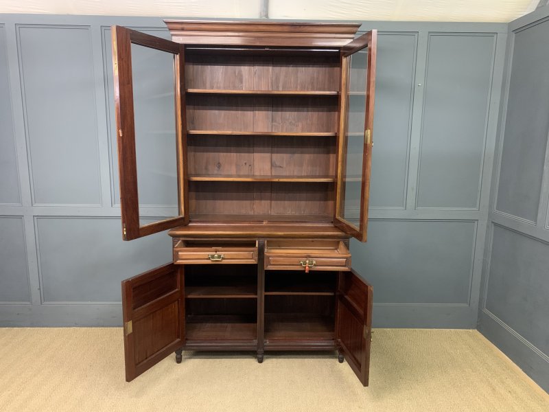 Victorian Mahogany Bookcase - Image 12