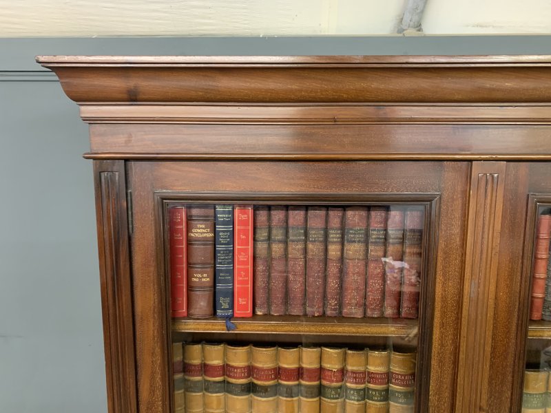 Victorian Mahogany Bookcase - Image 5