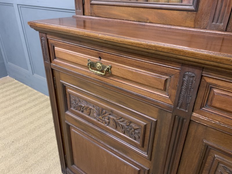 Victorian Mahogany Bookcase - Image 13
