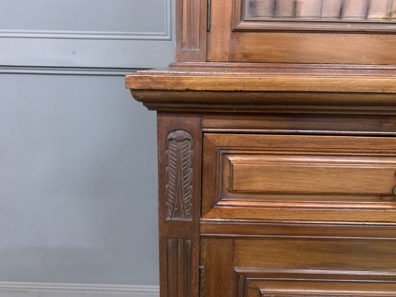 Victorian Mahogany Bookcase - Image 14