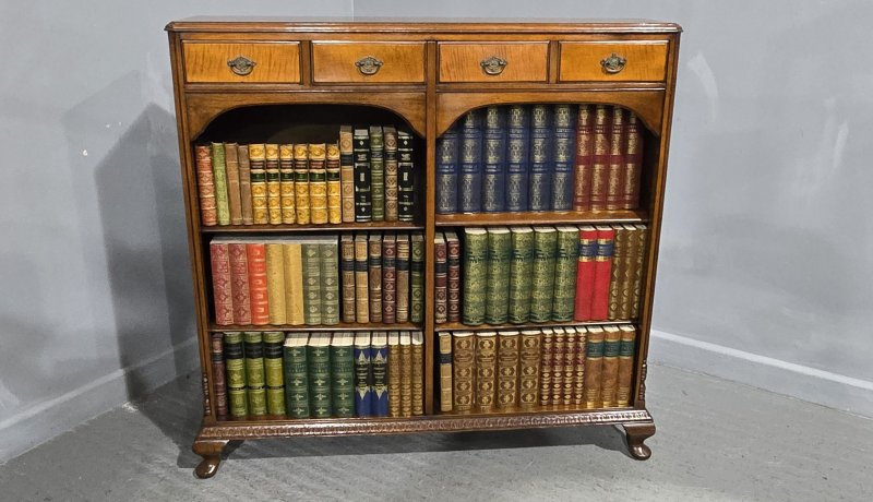 French Open Adjustable Library Bookcase - Image 3