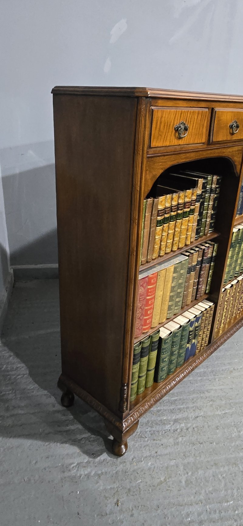 French Open Adjustable Library Bookcase - Image 8