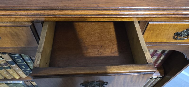 French Open Adjustable Library Bookcase - Image 9