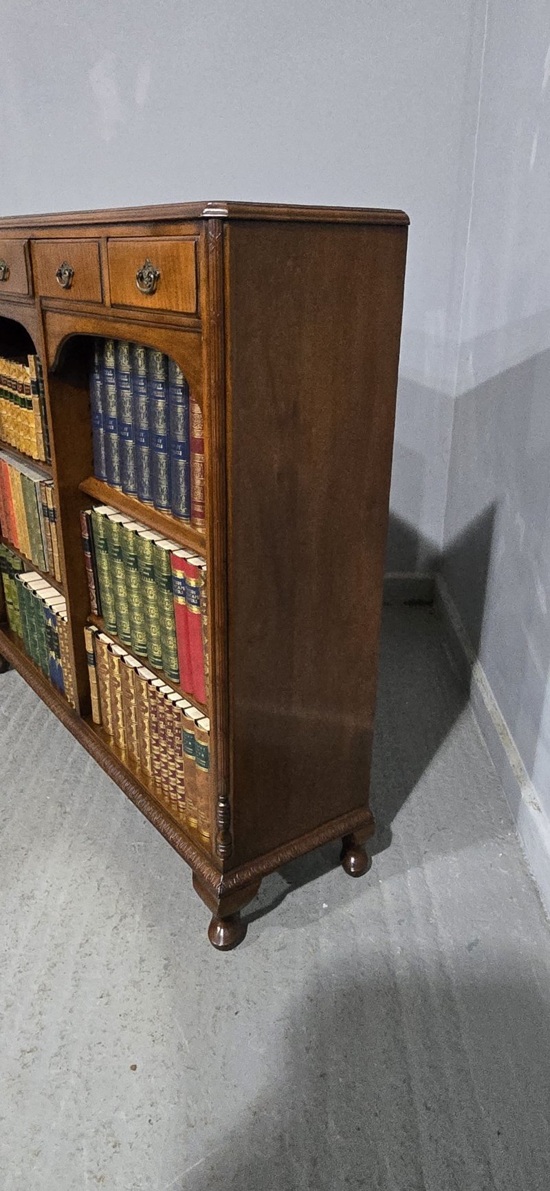 French Open Adjustable Library Bookcase - Image 7