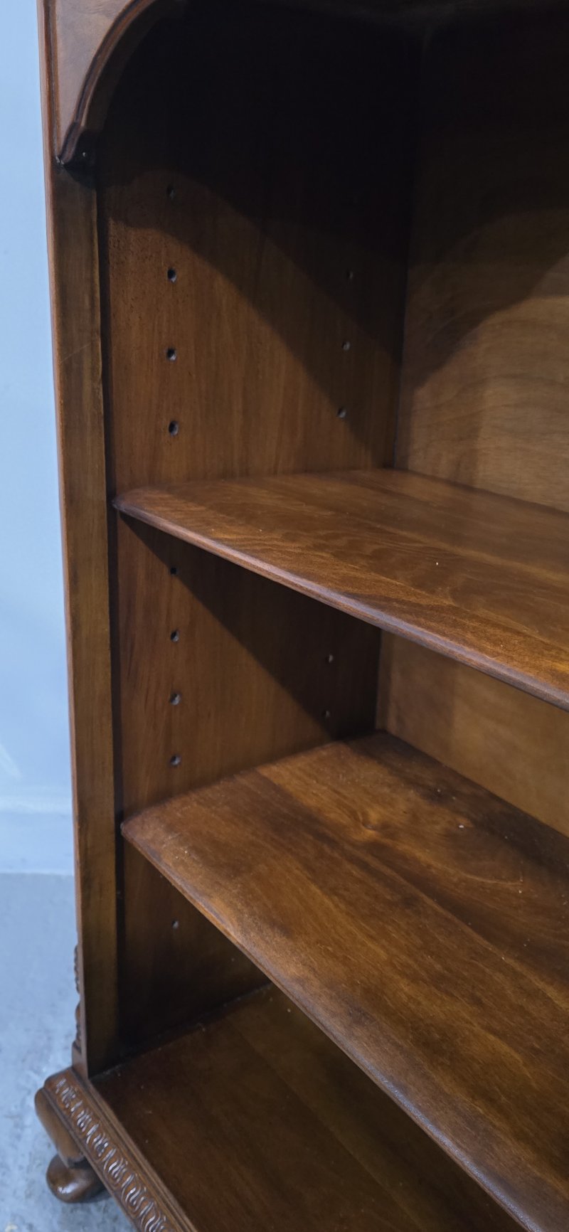 French Open Adjustable Library Bookcase - Image 11