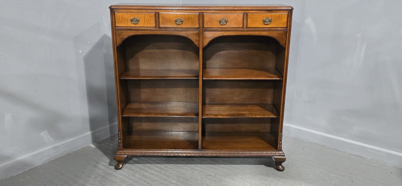 French Open Adjustable Library Bookcase - Image 10