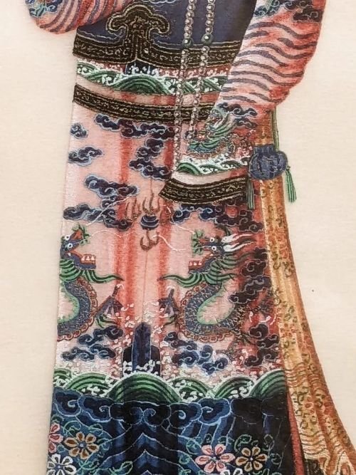 Pair Chinese Paintings Of Dignitaries - Image 9