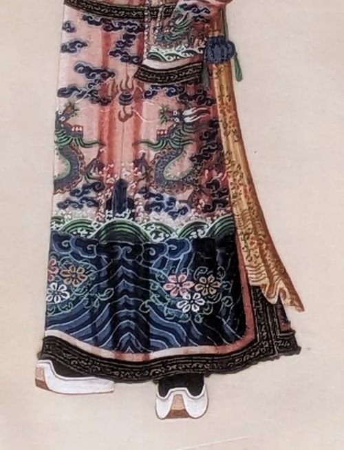 Pair Chinese Paintings Of Dignitaries - Image 10