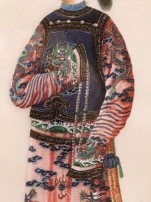 Pair Chinese Paintings Of Dignitaries - Image 14