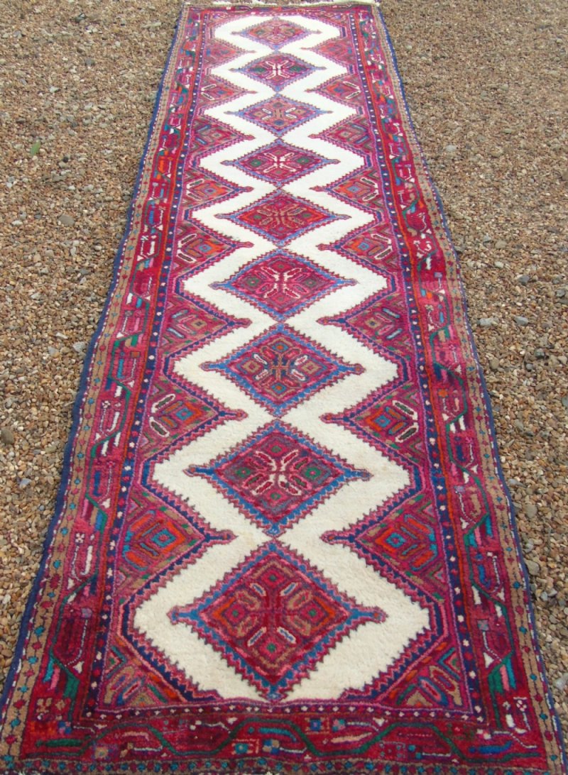 Antique Sarab Carpet Runner - Image 3