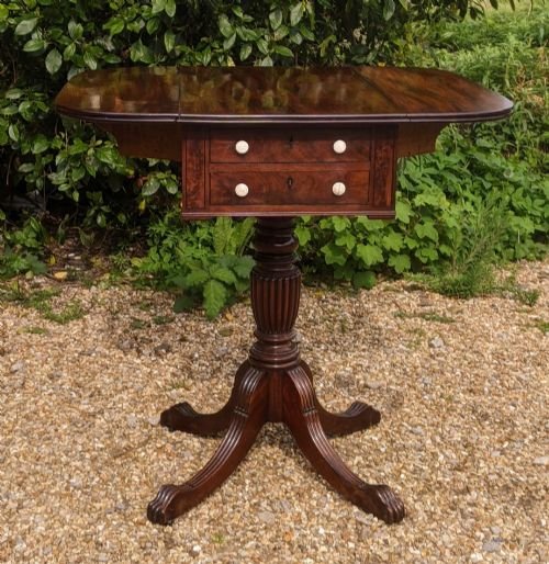 George IV Mahogany Pembroke Table Gillows - Image 5