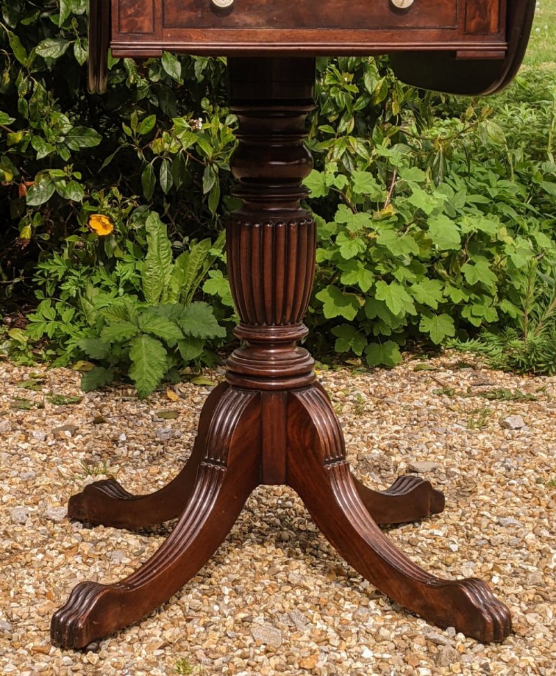 George IV Mahogany Pembroke Table Gillows - Image 8