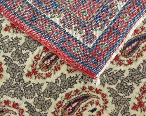 Good Antique Kashan Carpet - Image 6