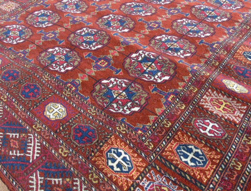 Antique Tekke Turkman Carpet - Image 2