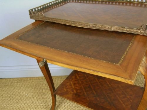 19th Century French Parquetry Table - Image 5