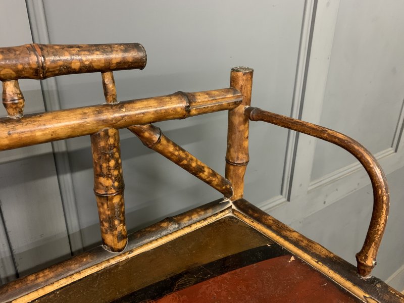 Victorian Bamboo Canterbury Whatnot - Image 6