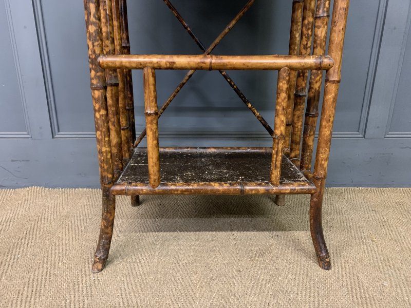 Victorian Bamboo Canterbury Whatnot - Image 10