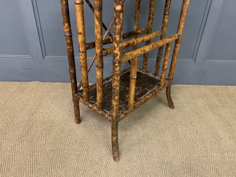 Victorian Bamboo Canterbury Whatnot - Image 11