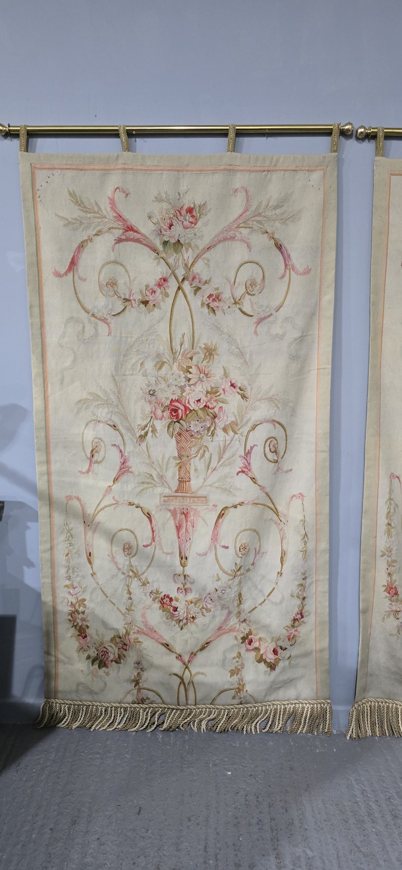 Pair of Huge French Wall Tapestries - Image 4