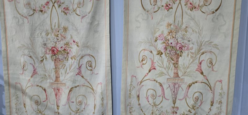 Pair of Huge French Wall Tapestries - Image 9