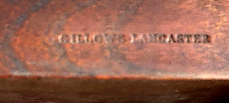 Antique Gillows George III Mahogany Console Hall Card Table Reeded Legs Fold Over Top - Image 5