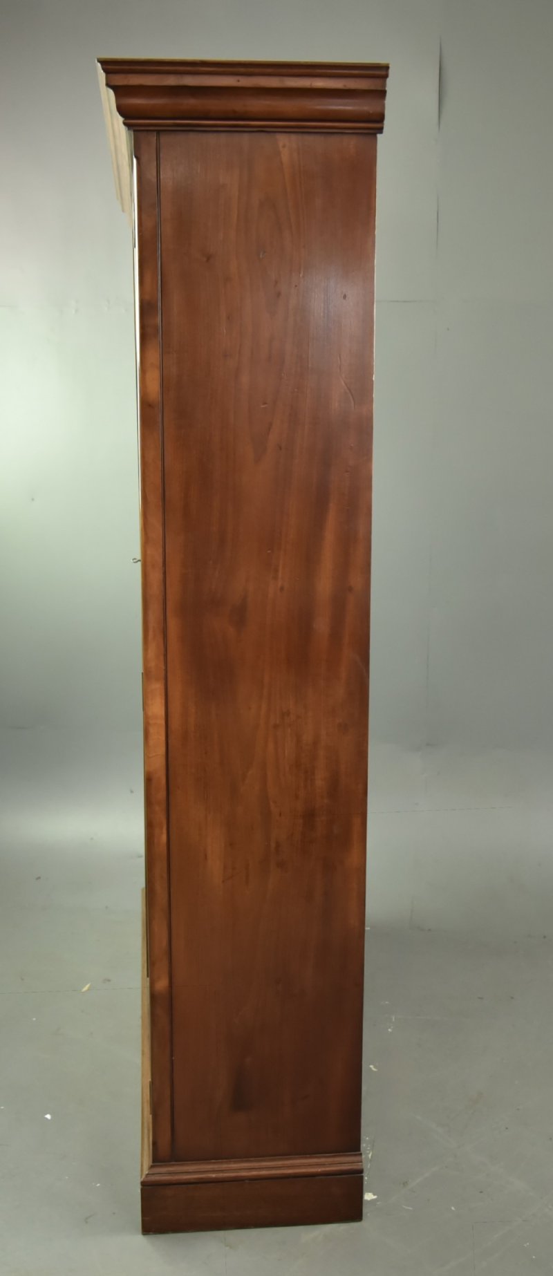 Victorian Mahogany Shop Display Cabinet Bookcase - Image 3