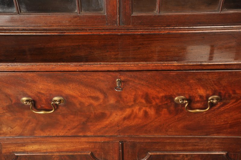 Fine 18th Century Mahogany Secrataire Bookcase - Image 4
