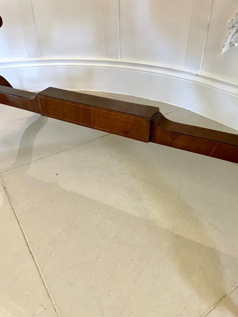 Fine Quality Antique George III Inlaid Mahogany Free Standing Sofa Table - Image 17