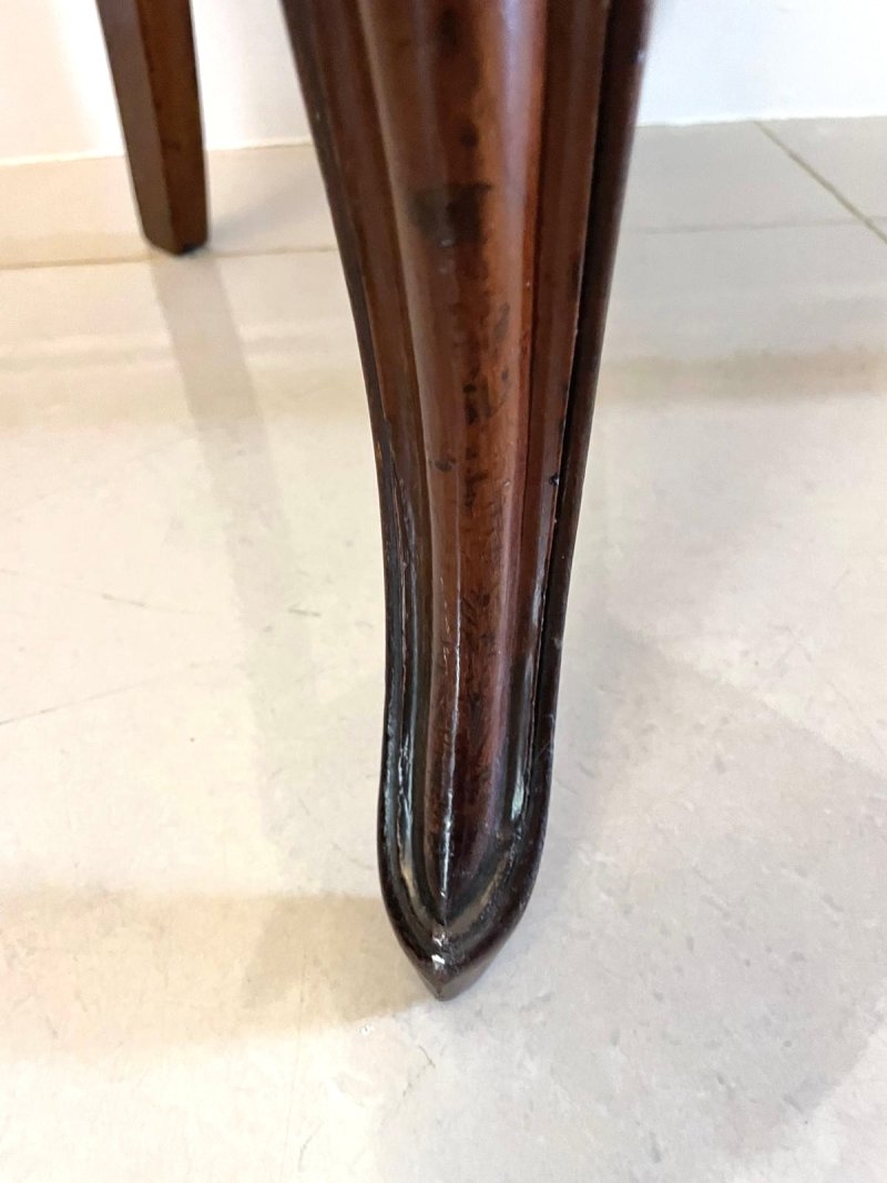 Fine Quality Set of 6 Antique Victorian Mahogany Dining Chairs - Image 18