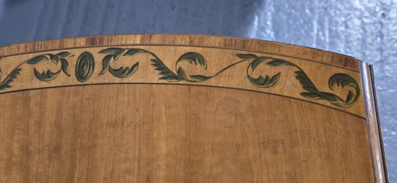 Top Quality Painted Satinwood Pembroke Table - Image 8