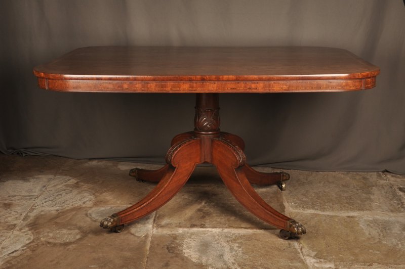 A Superb Quality Regency Mahogany Breakfast Table