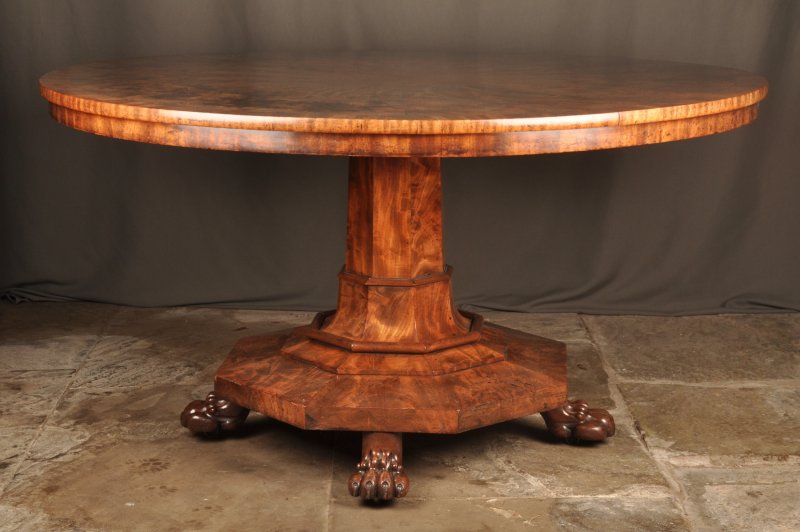 Magnificent Regency Mahogany Breakfast Table - Image 4