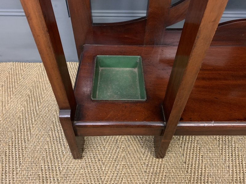 Arts and Crafts Inlaid Mahogany Hall Stand - Image 18