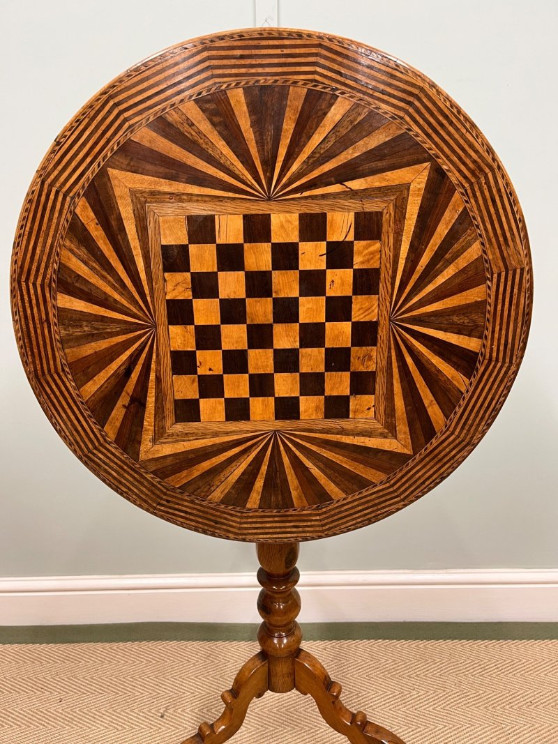 19th Century Italian Specimen Tilt Top Table - Image 2