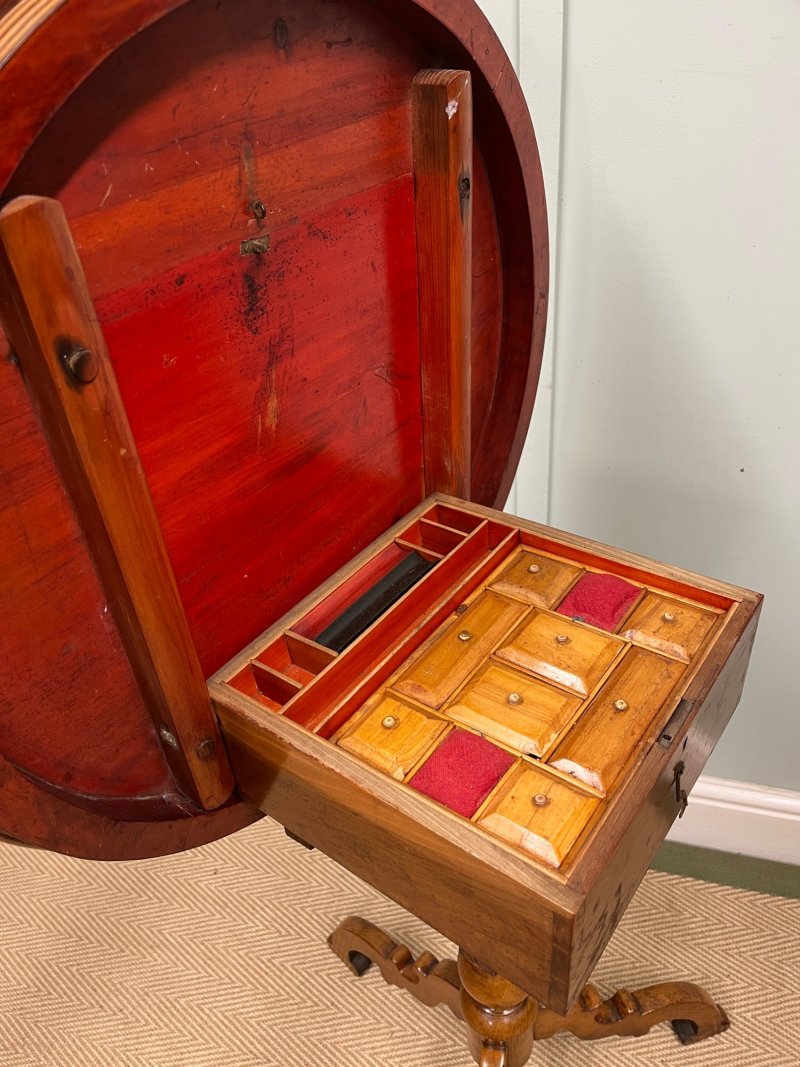 19th Century Italian Specimen Tilt Top Table - Image 4