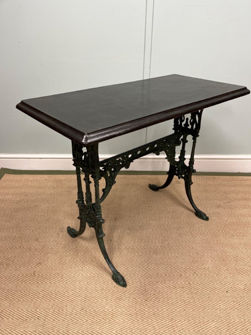 19th Century Cast Iron Table