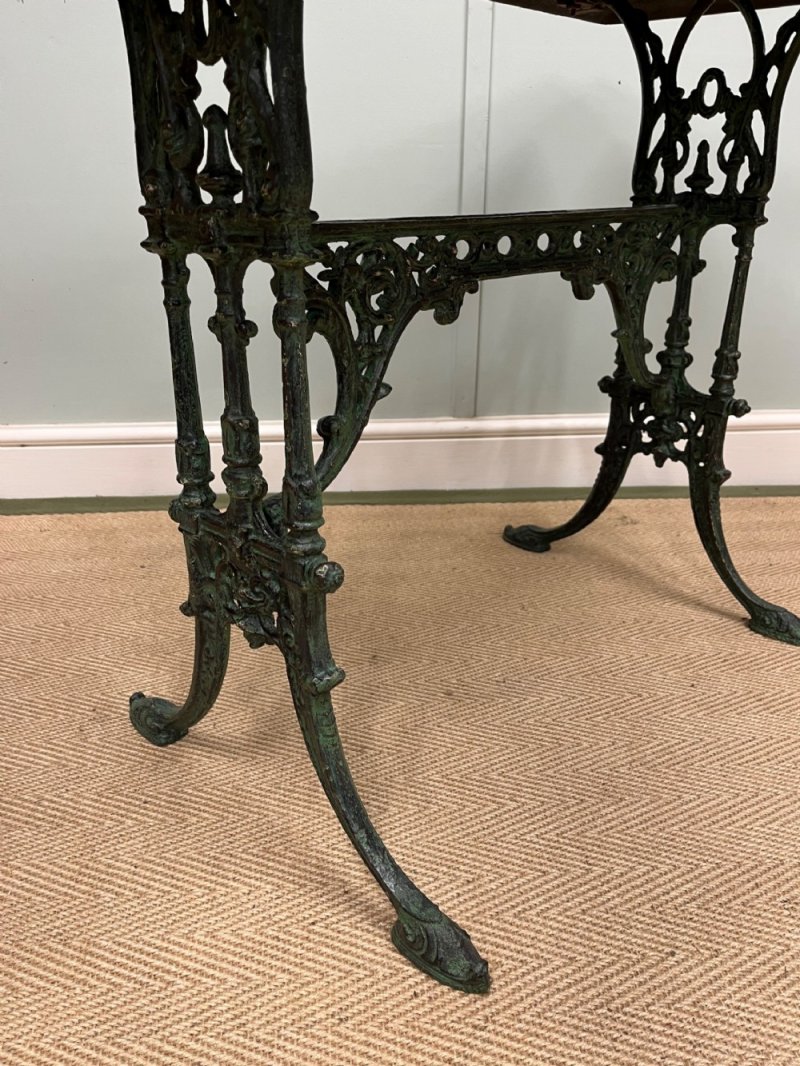 19th Century Cast Iron Table - Image 2