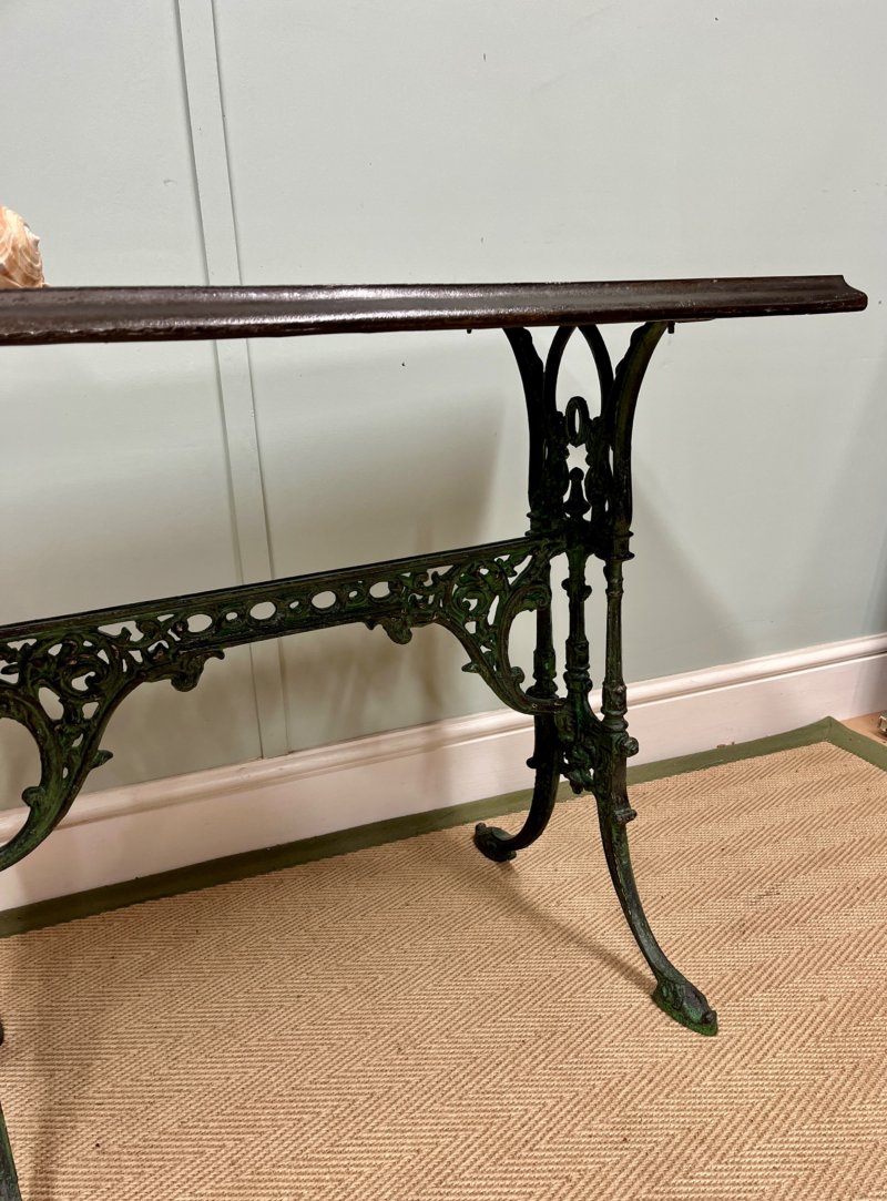 19th Century Cast Iron Table - Image 7